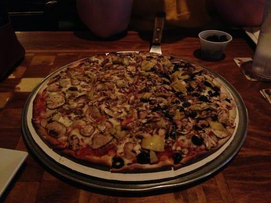 The Coco Pizza 1/2 olives, since I'm not a fan