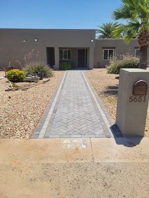 Front walkway