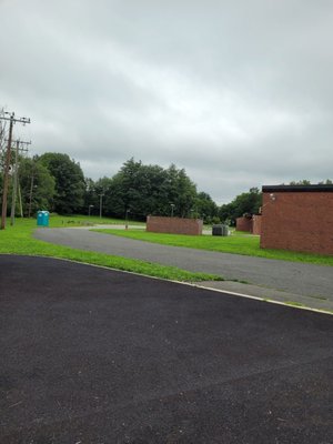 Front of school