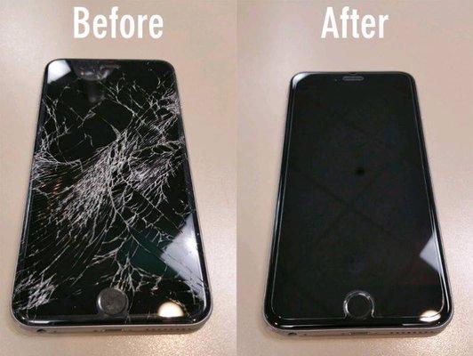 Fast, Quality and Affordable iPhone and Android repairs. 
Limited Lifetime Warranty