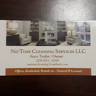 No Time Cleaning Services