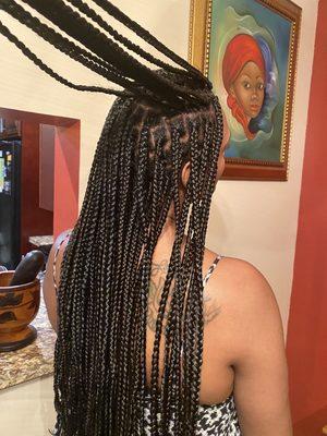 Long braids $120