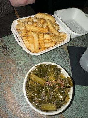 Greens and Fries