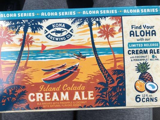 Kona Island Colada Cream Ale (limited release)!