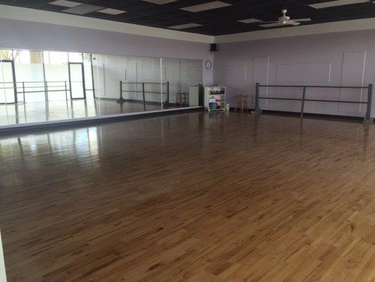 One of our beautiful dance rooms!