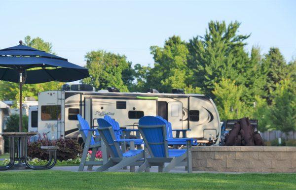 Some lakefront/view RV sites are available at Northpointe Shores RV Resort.