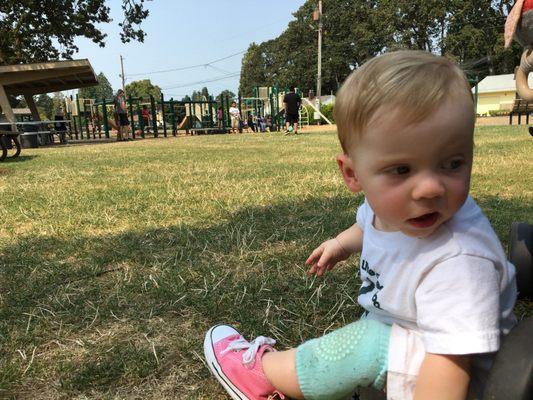 Playground has many slides!