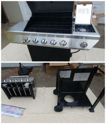 BBQ Grill Assembling