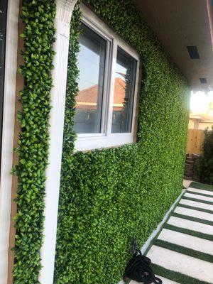 Artificial Boxwood Ivy Maple style