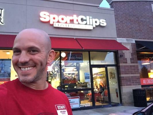 Always a great cut at #SportClips I'm feeling fresh