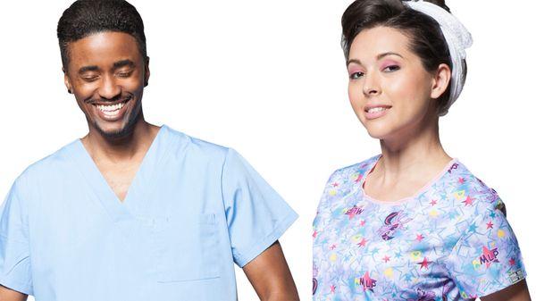 The most carefree, beautiful scrubs that you'll ever wear!