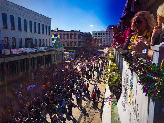 Roof Garden Galveston the Strand View