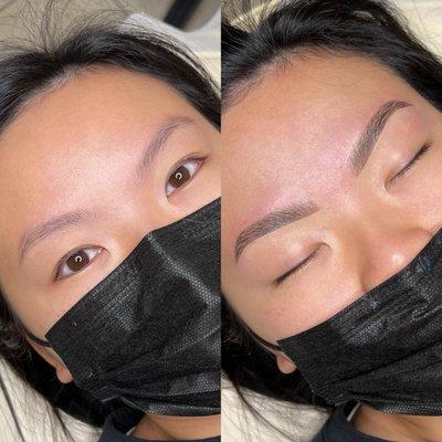 Tinted brows