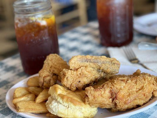 Fried chicken