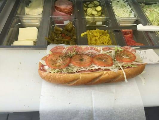 Italian hoagies. ....