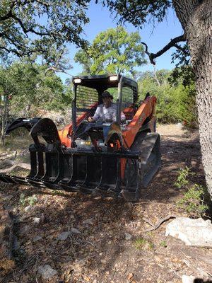 Lot clearing in New Braunfels TX