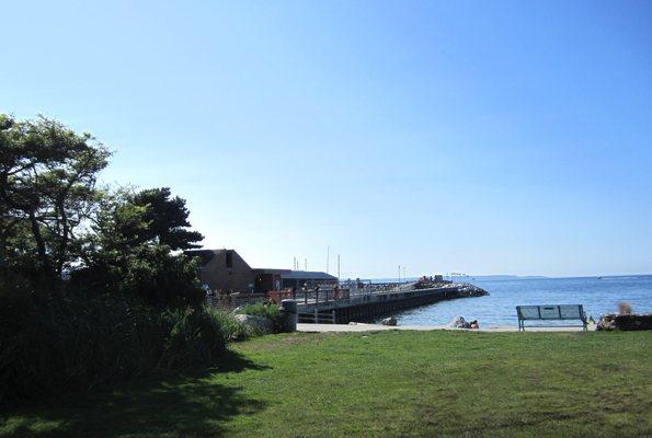 Edmonds pier - Waterfront side of building, which our office faces