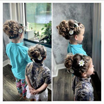 Flower Girl Hair