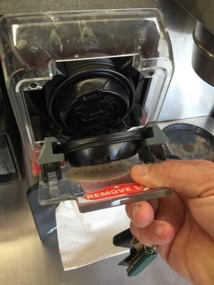 The ingenious "waste not, want not" lid dispenser.