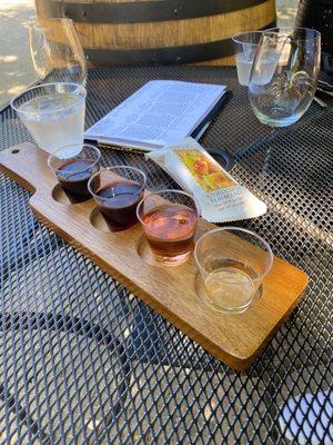 Wine Flight - $22.50 per person