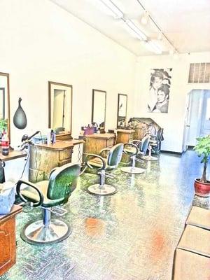 Inside Eleen's Salon