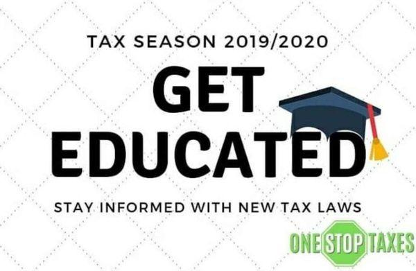 We keep you updated with the latest tax information!!!