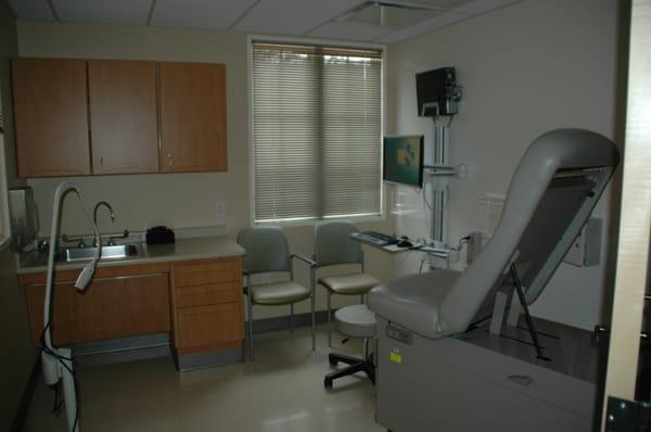 New exam room