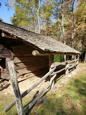 Walker Sisters barn, last remnants of the Greenbrier Community