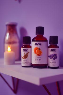 Add aromatherapy to any session for FREE.