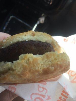 Sausage biscuit