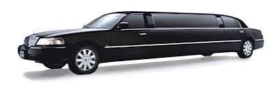 The black stretch Lincoln Town Car is a classic vehicle. An excellent choice for special occasions like weddings or proms.