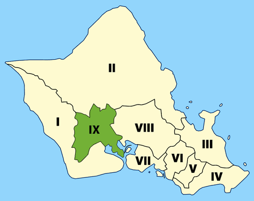 Waikele, Waipahu, Village Park, Makakilo, Kunia, and Mililani  Town.