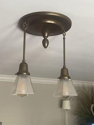 A refurbished bedroom fixture. We had three of these that were in rough shape.