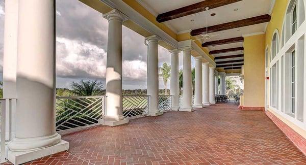 Clubhouse Porch