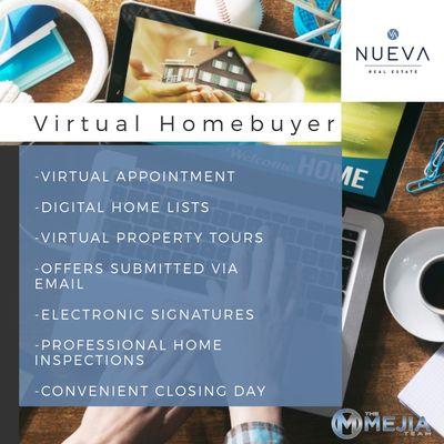 We offer virtual consultations to assist home buyers during the time of COVID.