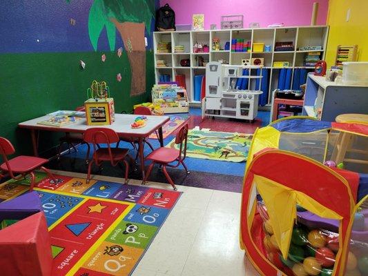 Classroom number 1 for 2-3 year old learners