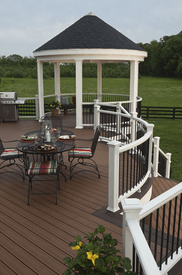 Trex Deck with Gazebo