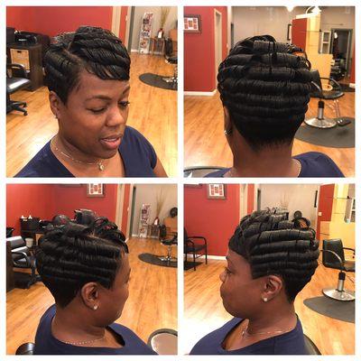 Relaxer, Percision cut & Style by William- Book Your Appt Via: www.StyleSeat.com/WilliamDemps