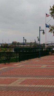 Walkway along the river