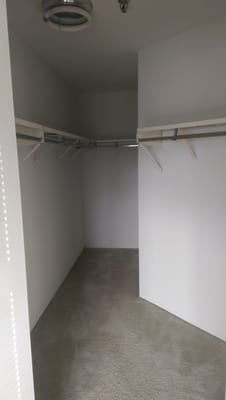 Huge Walk-in closets