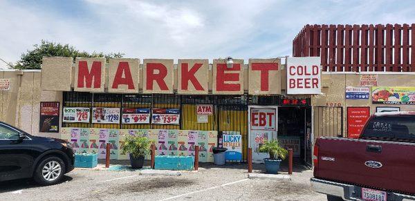 Front of the store