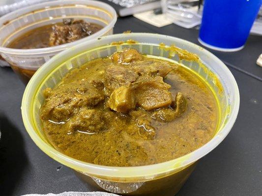 The fabulous Curried Goat