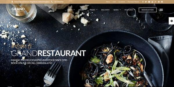 Detroit Restaurant Web Design