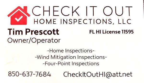 Check It Out Home Inspections