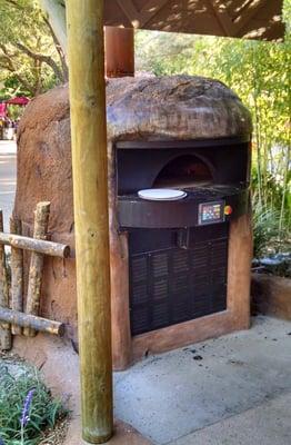 The pizza oven!