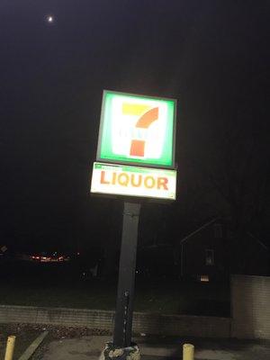 They sell liquor here!