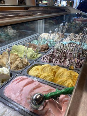 dairy free Italian ice and sorbets always available!