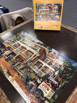 Completed puzzle I helped contribute to!