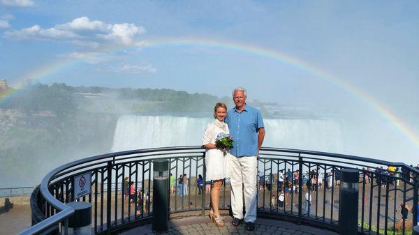 Vow renewal Niagara Falls-Ontario, Canada