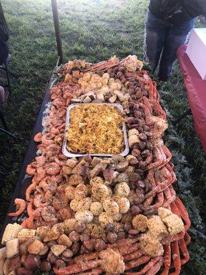 Seafood table